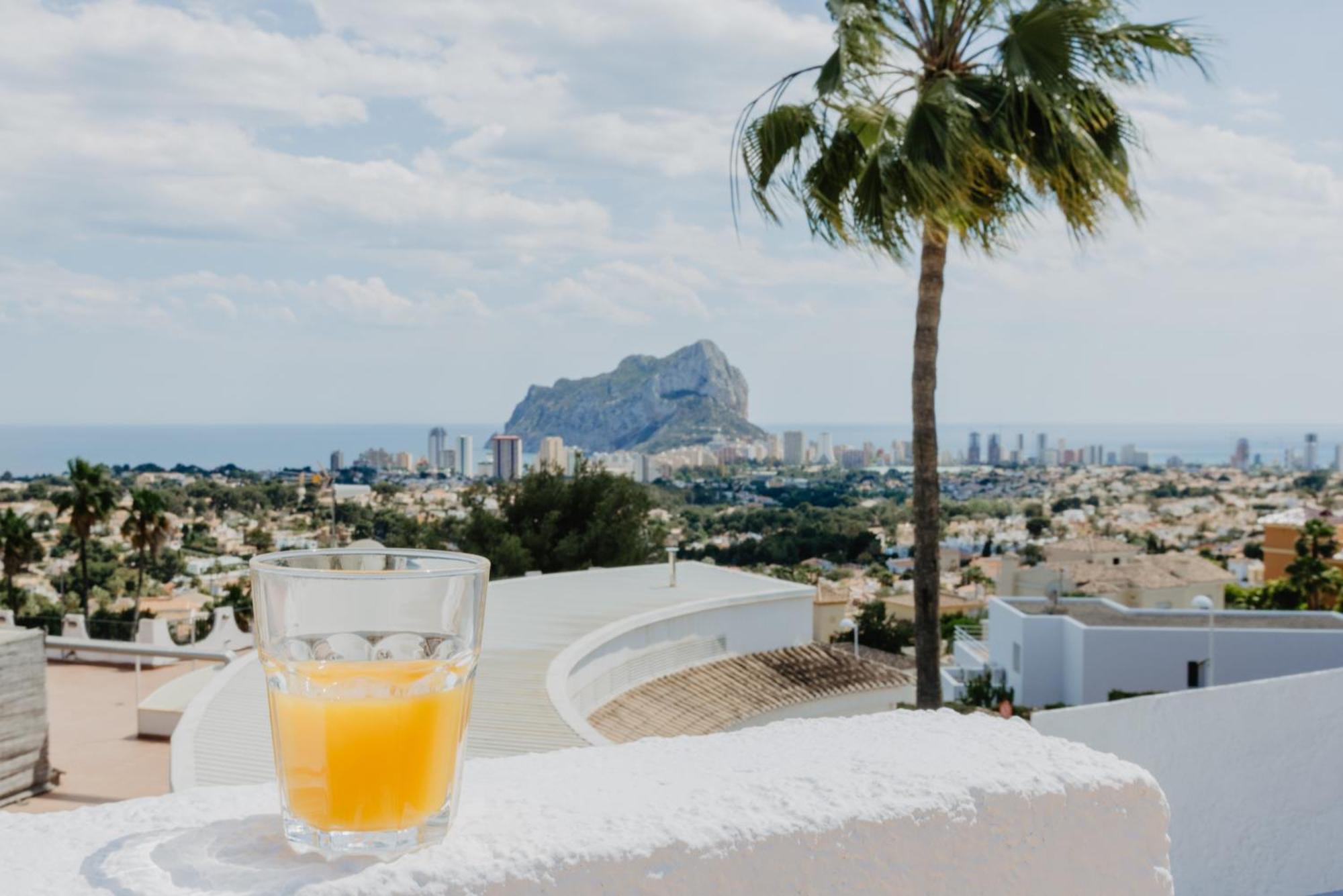 Casa Sunrise - Costa Blanca House With Rooftop, 5 Swimming Pools And Panoramic Sea- And Views At Penon De Ifach Calpe Eksteriør billede
